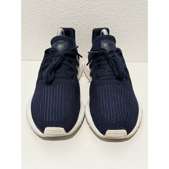 Adidas Mens Swift Run X Running Shoe Size 8.5 Blue White Sneaker Slip On Casual - Picture 3 of 13